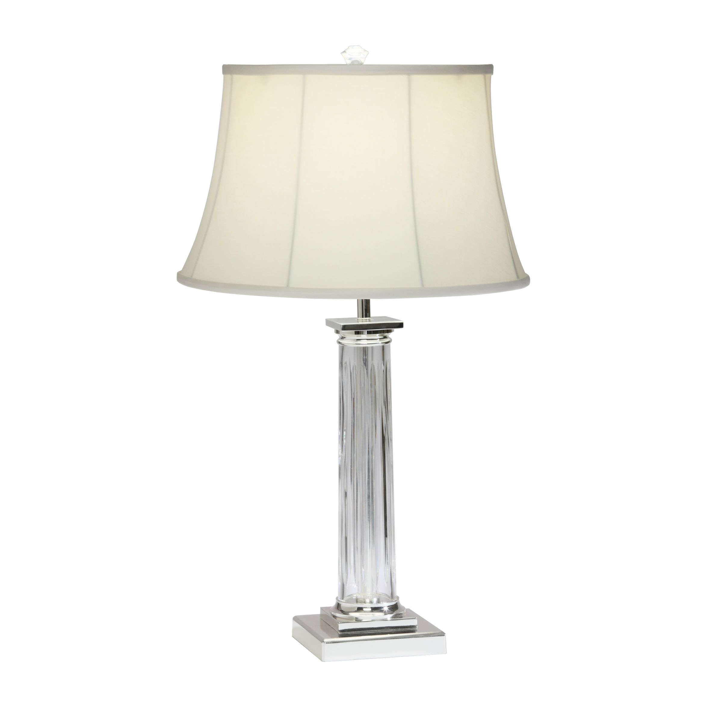 Silver Table Lamps Living Room Delancey Crystal Table Lamp Ethan Allen Us Livingroom