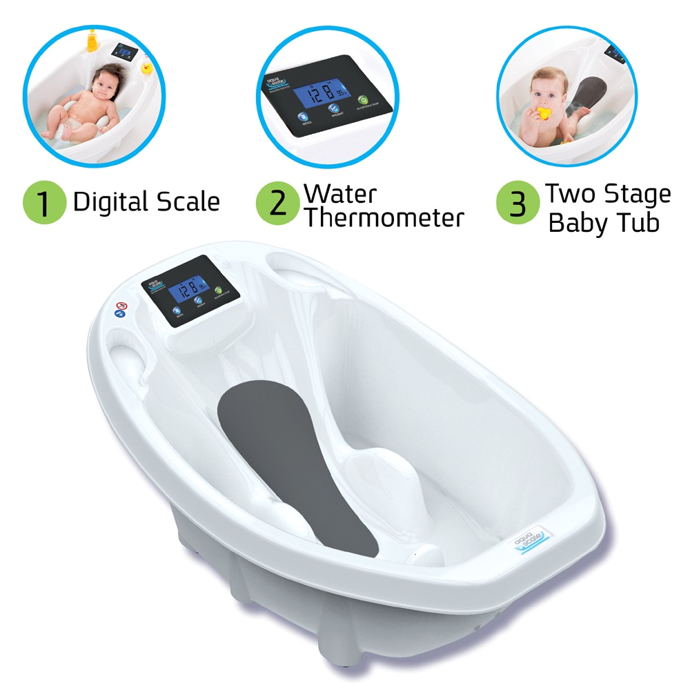 3 In 1 Baby Bathtub Aquascale 3 In 1 Digital Baby Bath