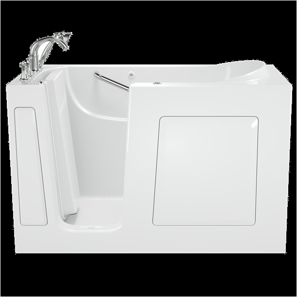 gelcoat value series 60x30 inch walk in bathtub with whirlpool massage system left hand door