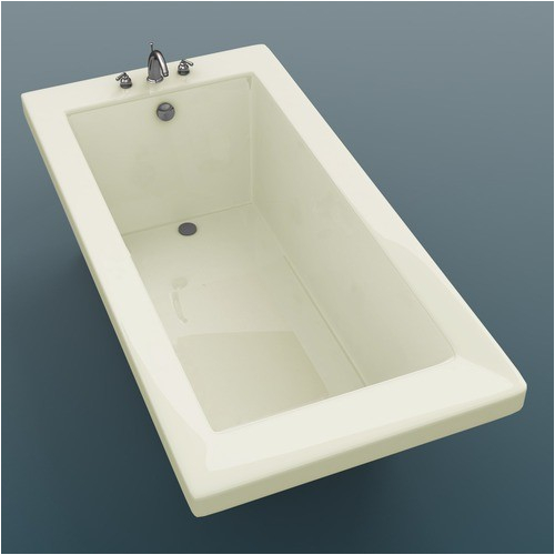 Guadeloupe 36 x 72 x 23 Rectangular Soaking Bathtub modern bathtubs