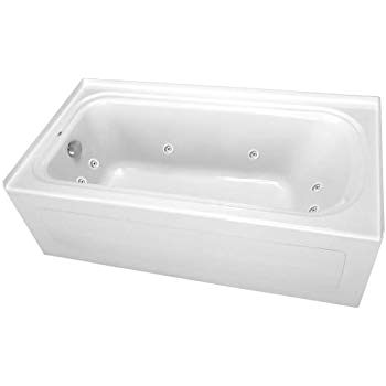 36 Bathtubs Proflo Pfw7236arskwh 72" X 36" Alcove 8 Jet Whirlpool Bath