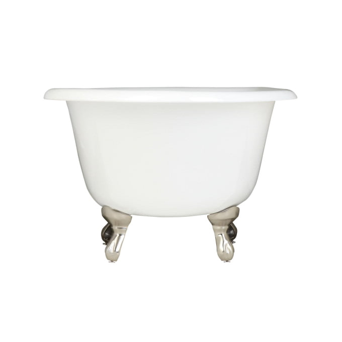 48 cambria cast iron roll top clawfoot tub