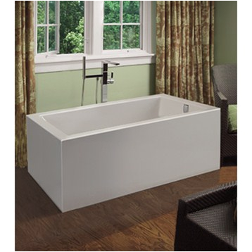 mti andrea 17 freestanding sculpted tub 54 x 30 x 20 25 mtds 107a