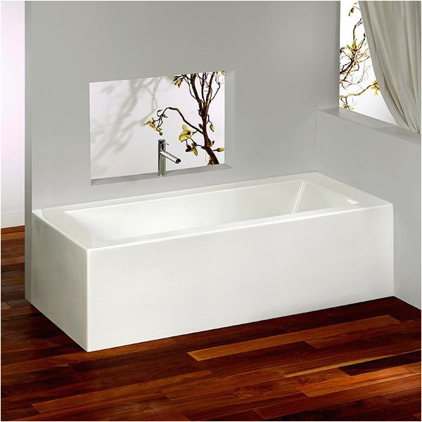 alcove flory de colt corner bathtub