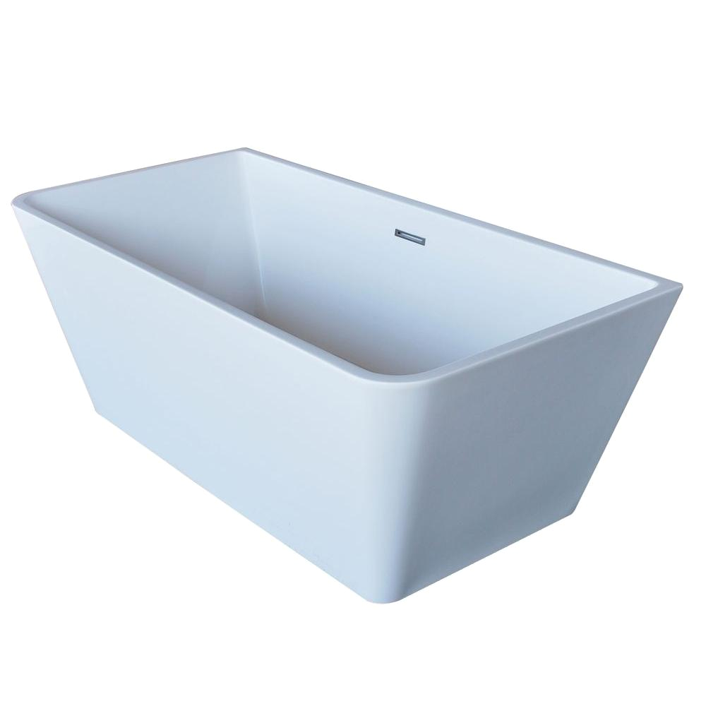 5 Foot Center Drain Bathtub Universal Tubs Purecut 5 6 Ft Acrylic Center Drain