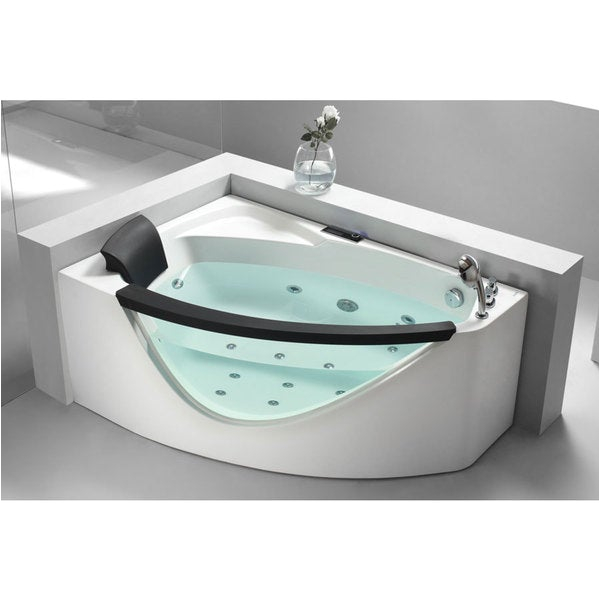 5 Foot Whirlpool Bathtub Shop Eago Am198 R 5 Foot Right Drain Clear Corner