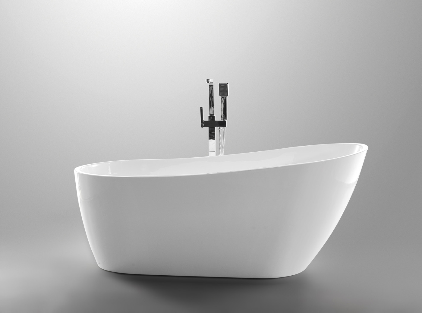 5 Ft Freestanding Bathtub Trend Series 5 58 Ft Freestanding Bathtub In White