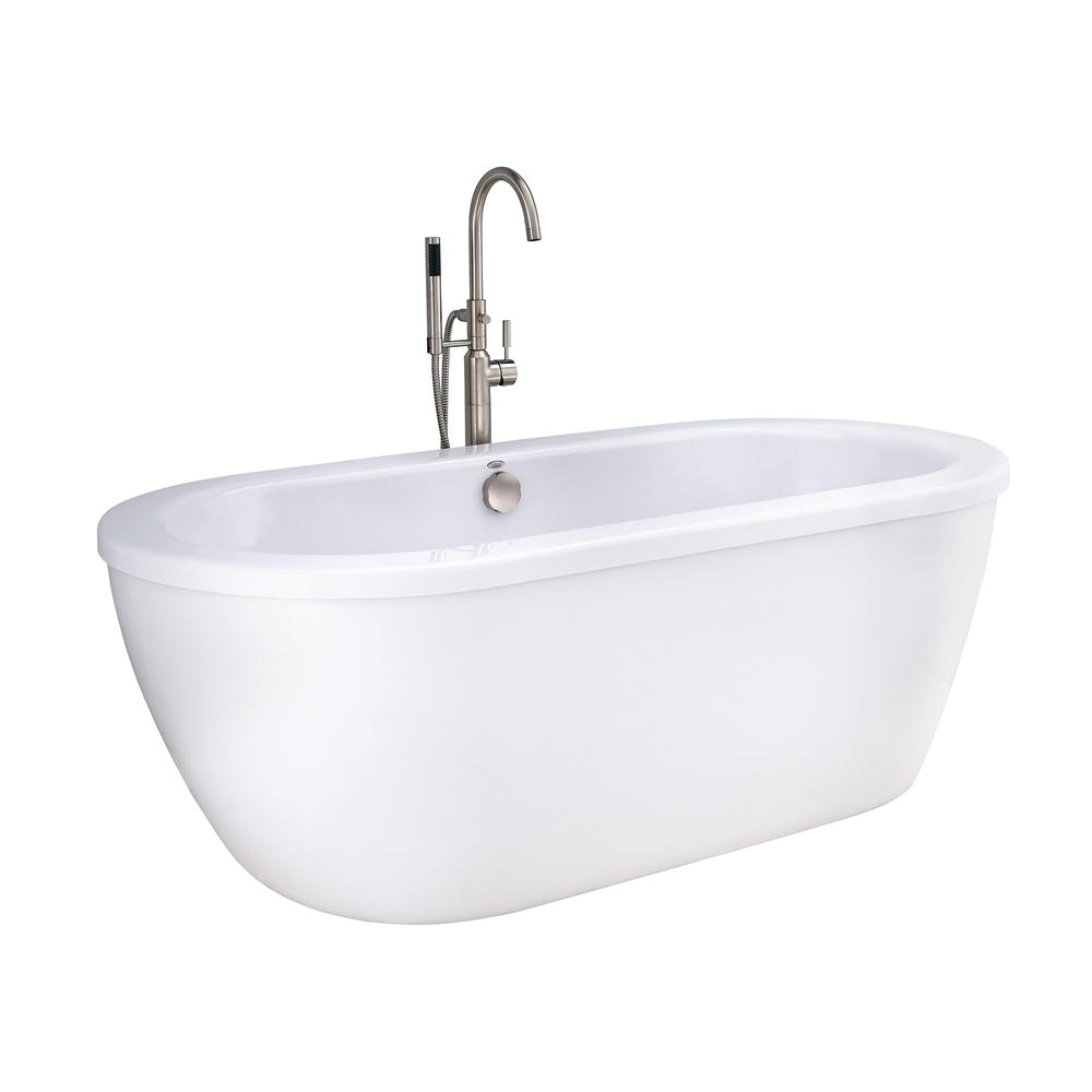 5 Ft Whirlpool Bathtub American Standard Cadet 5 5 Ft Acrylic Flatbottom Non