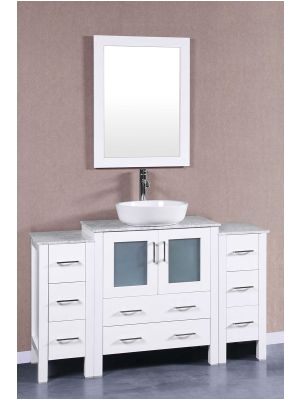 54 inch bathroom vanities