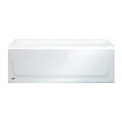 bootz reg 011 2302 kona bathtub with slip resistant bottom 54 in right hand drain porcelain enamel 047 white domestic