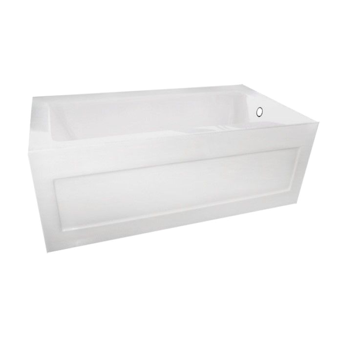 quad 54 x 30 inch skirted bathtub right hand drain quad5430skrh canada discount