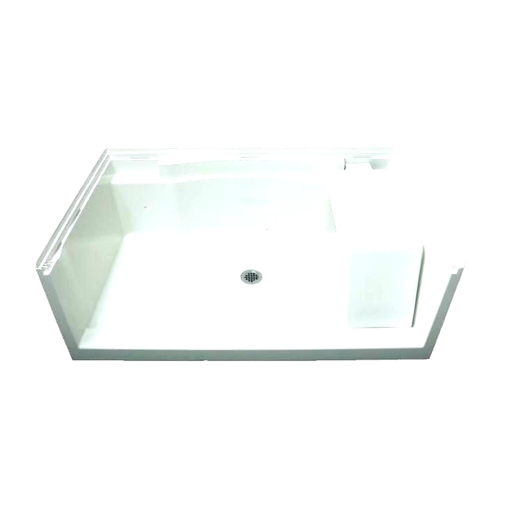30 x 54 bathtub lyons elitetm white wall surround inch