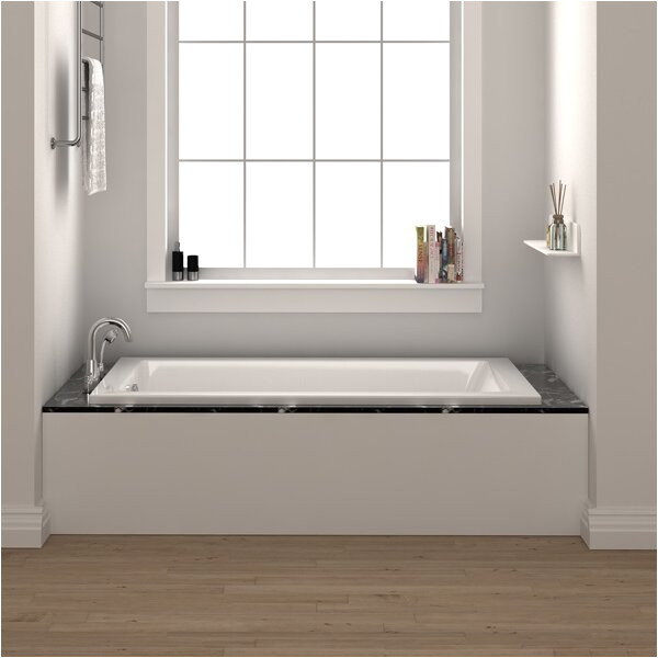 54 Inch Bathtubs for Sale Fine Fixtures Drop In 54" X 30" soaking Bathtub & Reviews