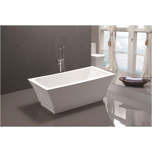 54 Inch by 30 Inch Bathtub Shop Vanity Art 59 Inch Freestanding Acrylic soaking