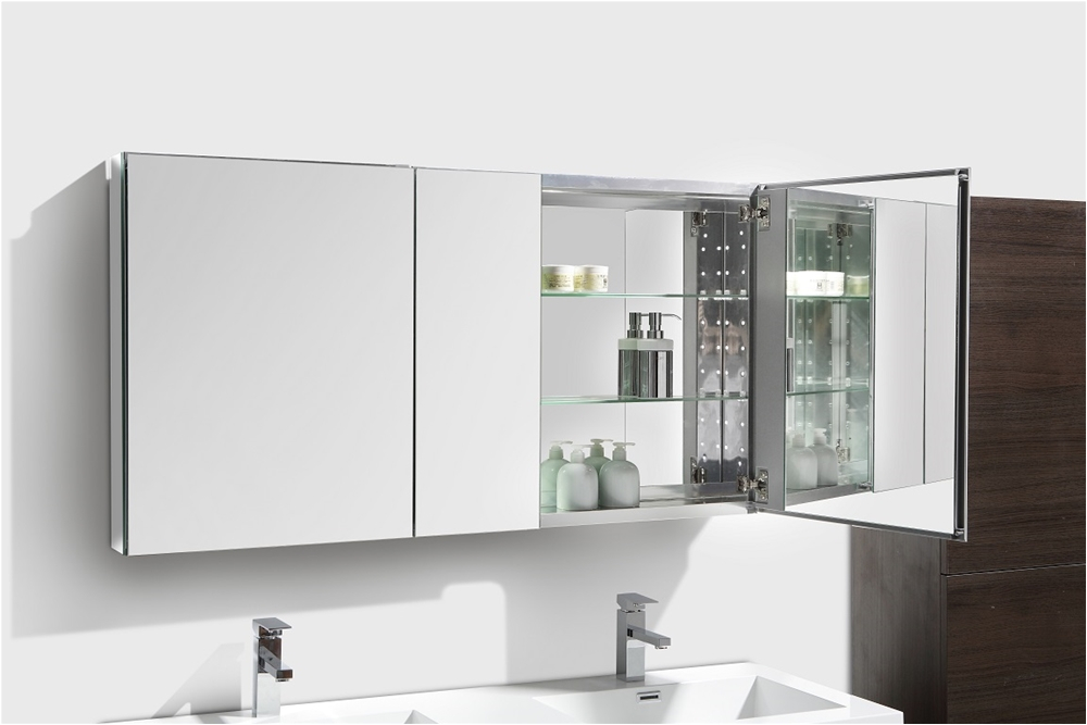 50 wide bathroom medicine cabinet w mirrors