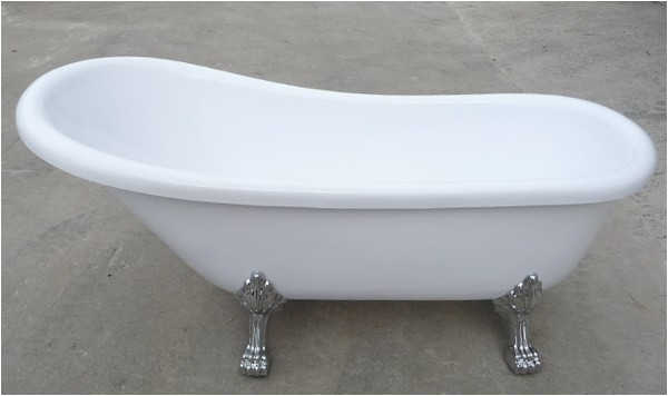 55 inch acrylic slipper clawfoot bathtubs