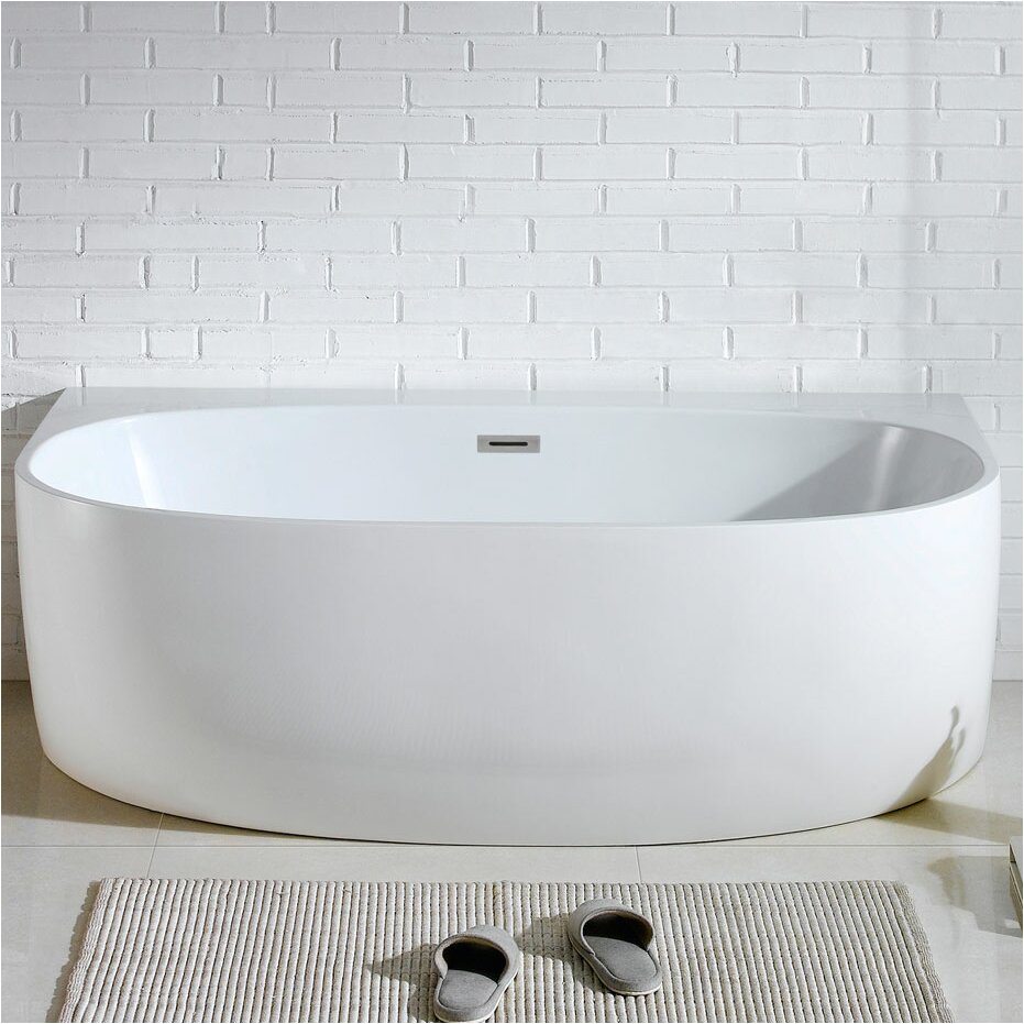 Pacific Collection Monte 58 x 33 Soaking Bathtub PAON1008