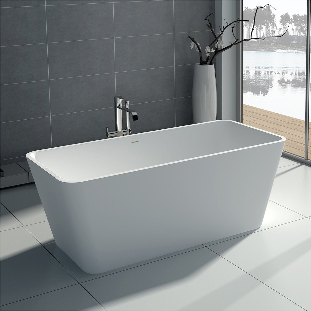 58 Inch Freestanding Bathtub Rectangular Freestanding Bath Tub 58" X 26" Adm