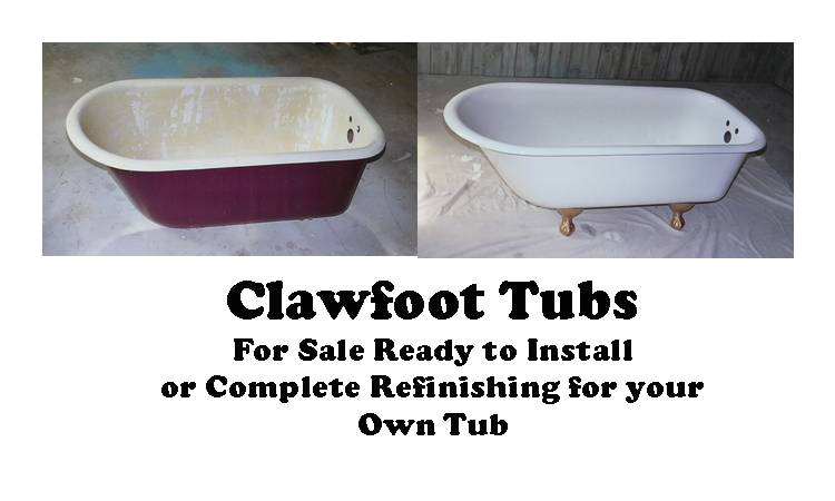 clawfoot tubs