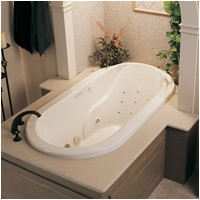 6 foot oval tub