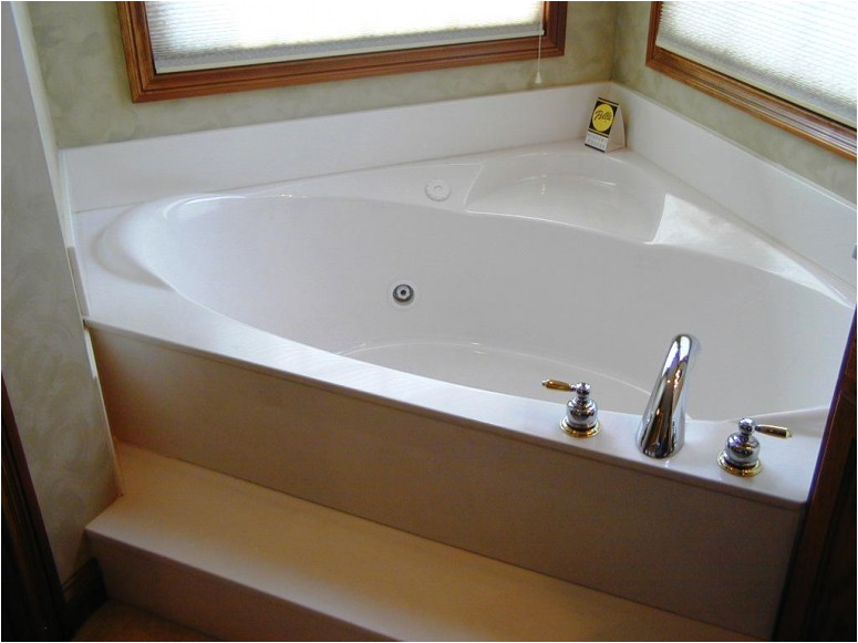 ease your mind and body with cozy 6 ft jacuzzi tub design