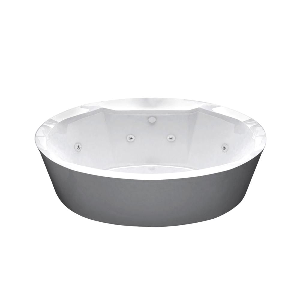 sapphire 32 x 60 rectangular whirlpool jetted bathtub hd3260vnwl canada