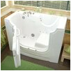 Therapeutic Tubs HandiTub 60 x 30 Whirlpool and Air Jetted Wheelchair Accessible Walk In Bathtub WF3060WCAWD MTB1061