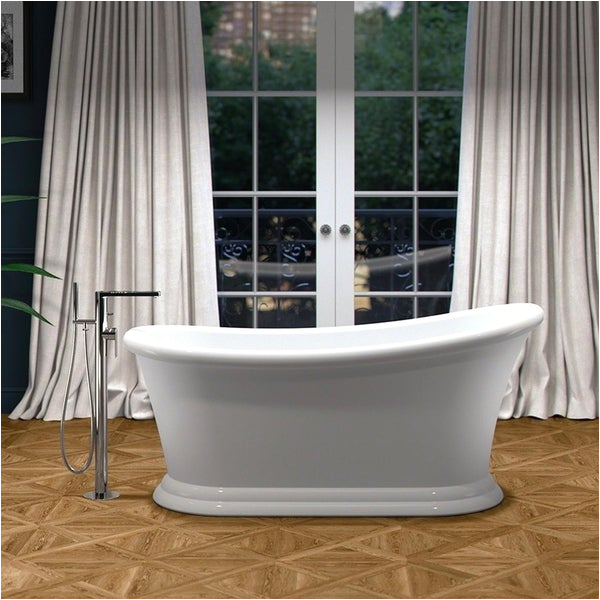 68 Freestanding Bathtub Shop Maykke 68" Ella Freestanding Bathtub Free Shipping