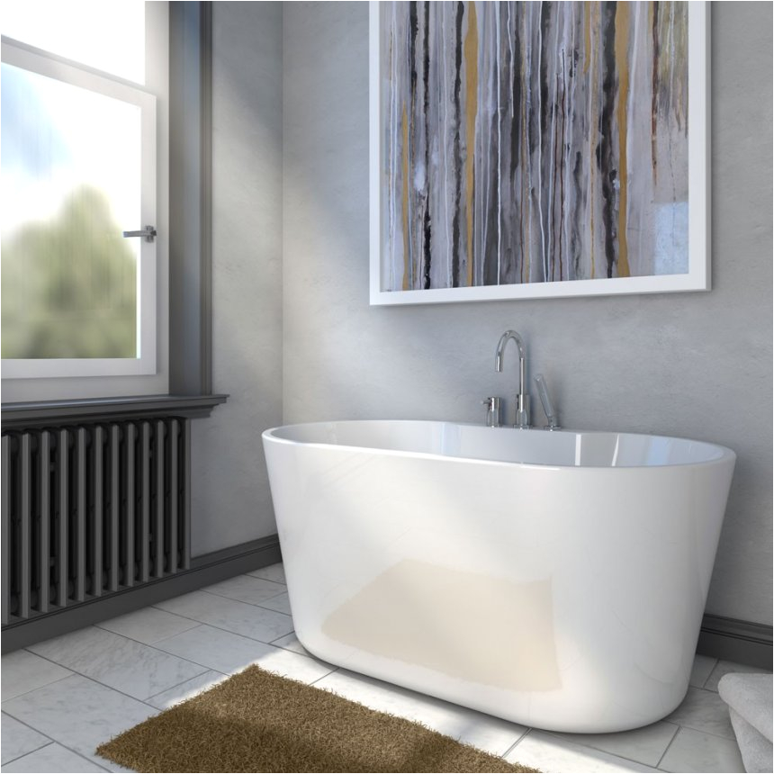 Acrylic Bathtubs Vs Porcelain Freestanding Shower Bath Small Corner Tub Bo