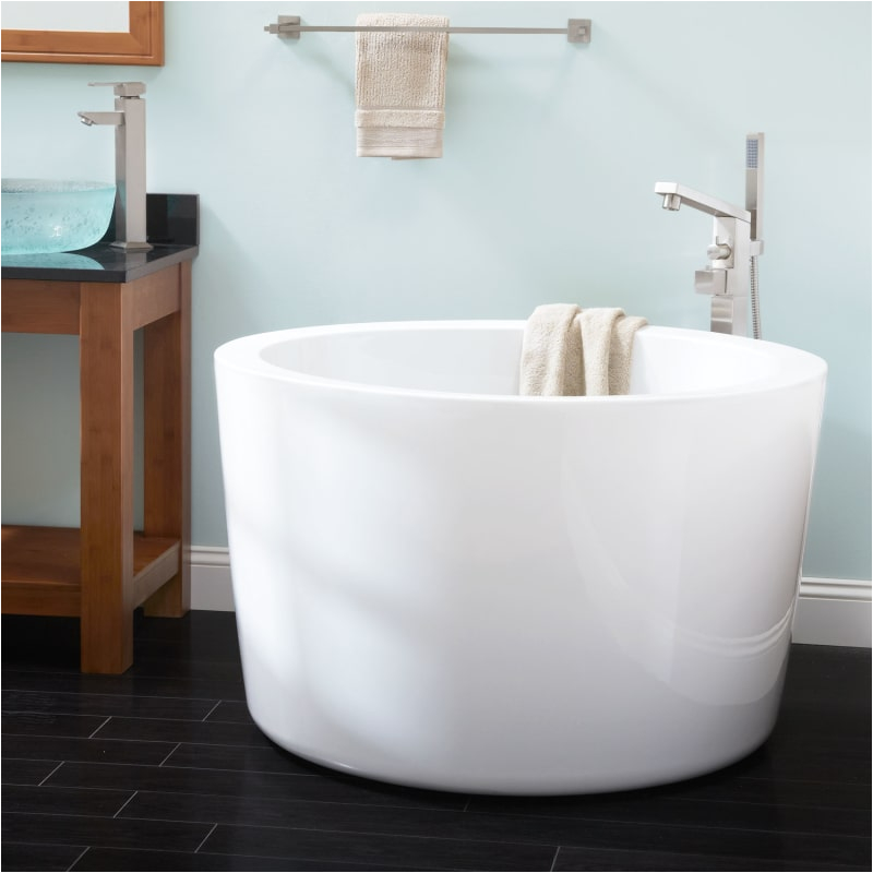 Acrylic Round Bathtubs Signature Hardware 41 Siglo 41" Acrylic Round