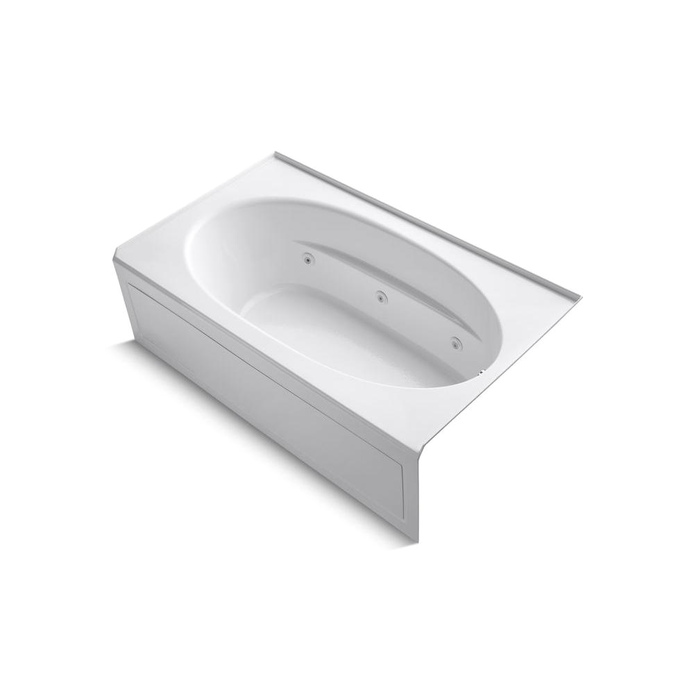 Alcove Acrylic Bathtubs Kohler Windward 6 Ft Acrylic Right Drain Oval Rectangular