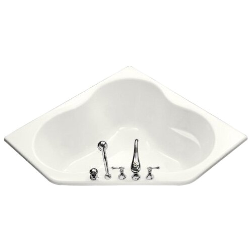 Kohler 5454 54 X 54 Alcove Bath with Tile Flange 1155 F KOH1252