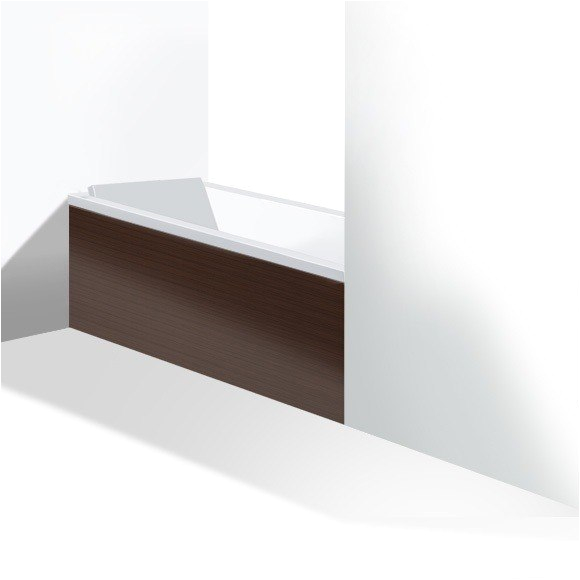 Duravit ST8936 Stark New 58 5 8 Inch Furniture Panel for Niche Alcove for Bathtubs