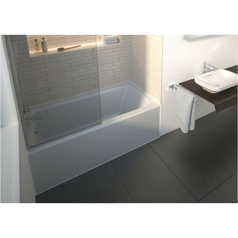 duravit architec 60 x 30 alcove soaking bathtub with 1925 panel w