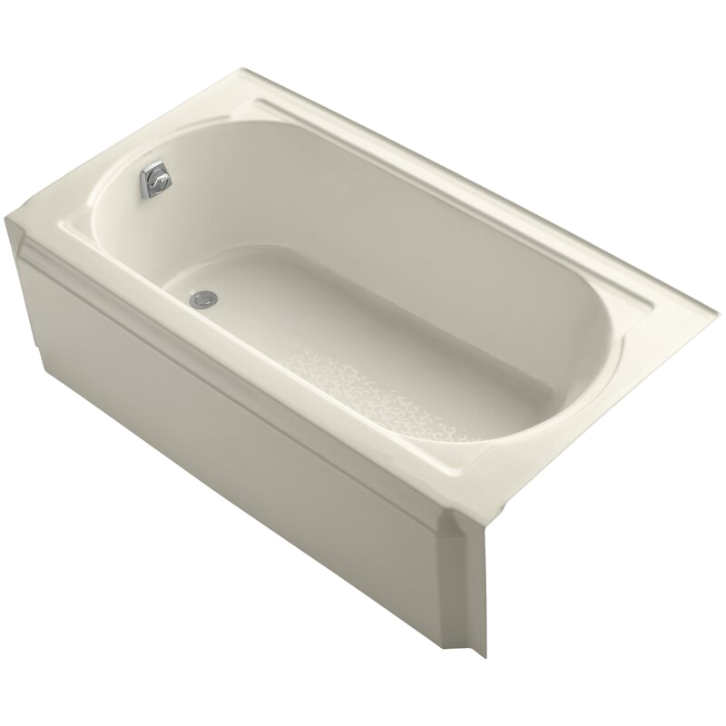 k 721 0 kohler memoirs 60 x 32 alcove soaking bathtub koh