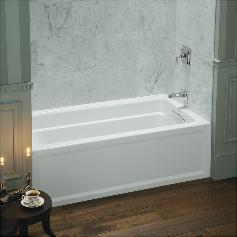 Alcove Bathtub 60 X 32 Kohler Archer 60" X 32" Alcove soaking Bathtub & Reviews