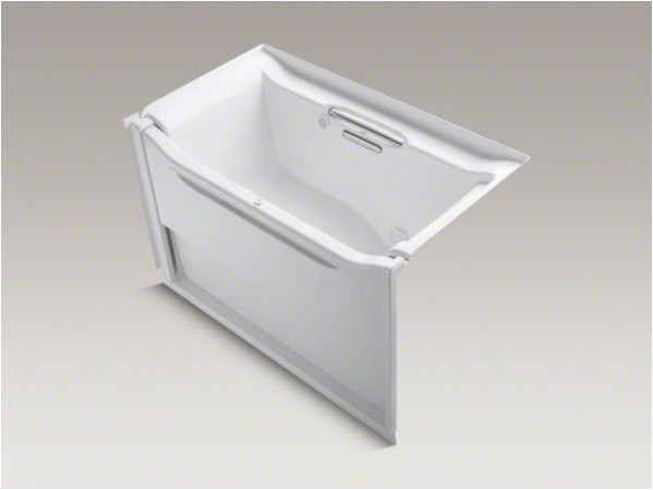 KOHLER ElevanceR Rising Wall 60 x 34 alcove BubbleMassageTM Air Bath with contemporary bathtubs