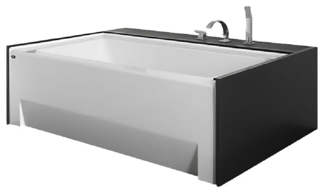 66x36 Zora Alcove Rectangular Bathtub With Skirt Soaker contemporary bathtubs redirect= 1