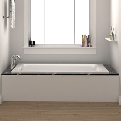 Fine Fixtures Drop In or Alcove Bathtub 32 x 48 Soaking Bathtub FINF1003