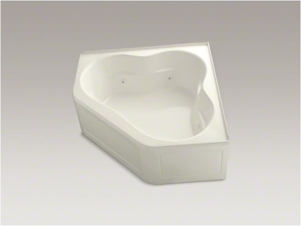 KOHLER Tercet R 60 x 60 alcove whirlpool bath with tile flange and center dra contemporary bath and spa accessories