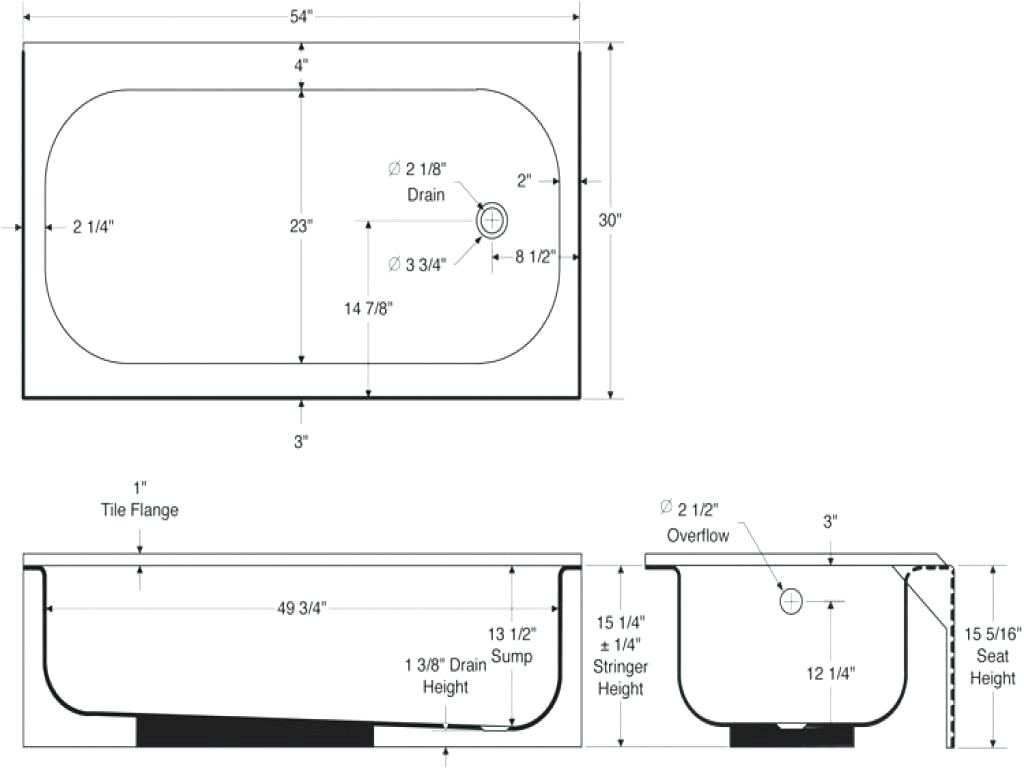 best bathtub dimensions ideas home hk1lh