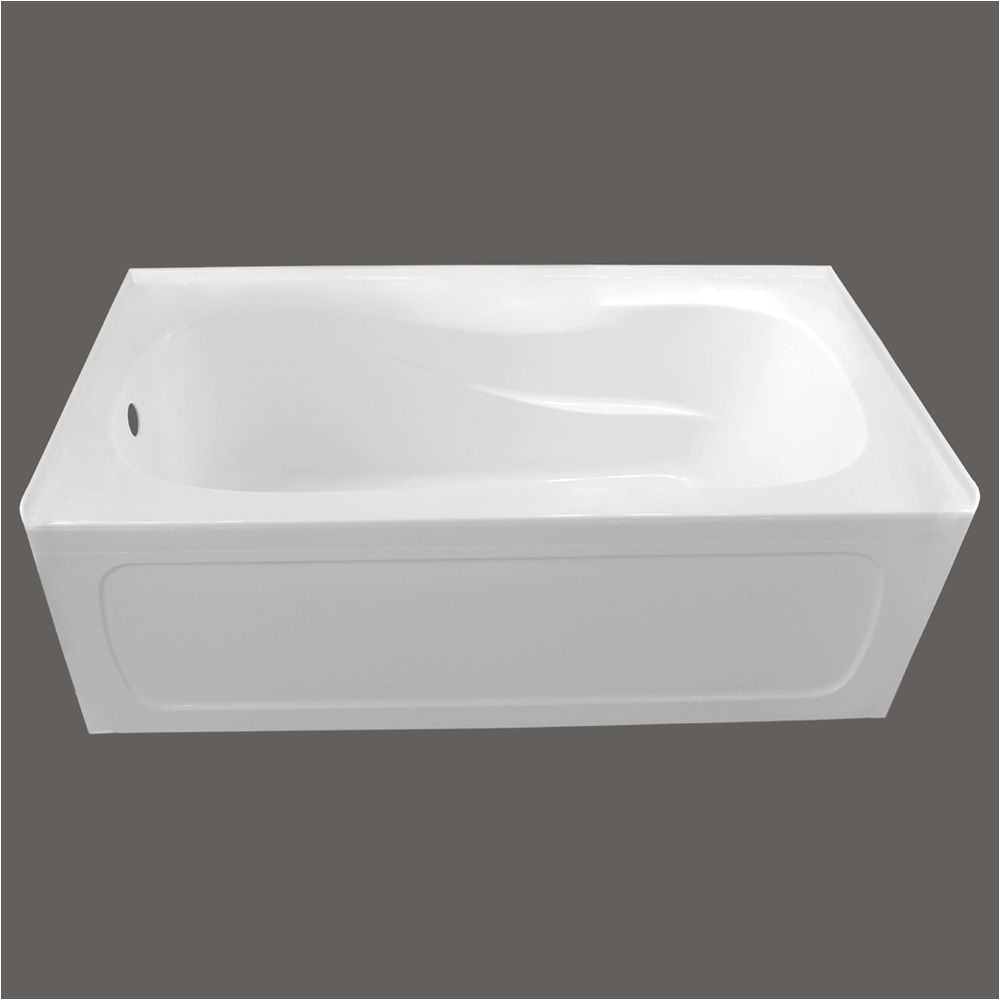 p avenue alcove bathtub with right hand drain