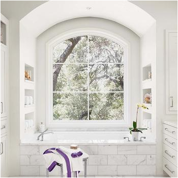 arched tub alcove