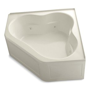 Alcove Bathtub with Center Drain Kohler Mayflower Bath Bathtub Corner Foter