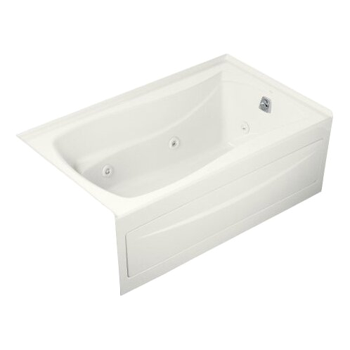 Kohler Mariposa 60 X 36 Alcove Whirlpool with Integral Apron Tile Flange Right Hand Drain and Adjustable Jets 1239 RA KOH