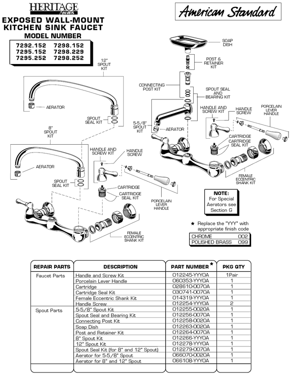 American Standard Bathtub Drain Replacement Parts 43 Kitchen Sink Parts Diagram Moen Ca Srs Parts List