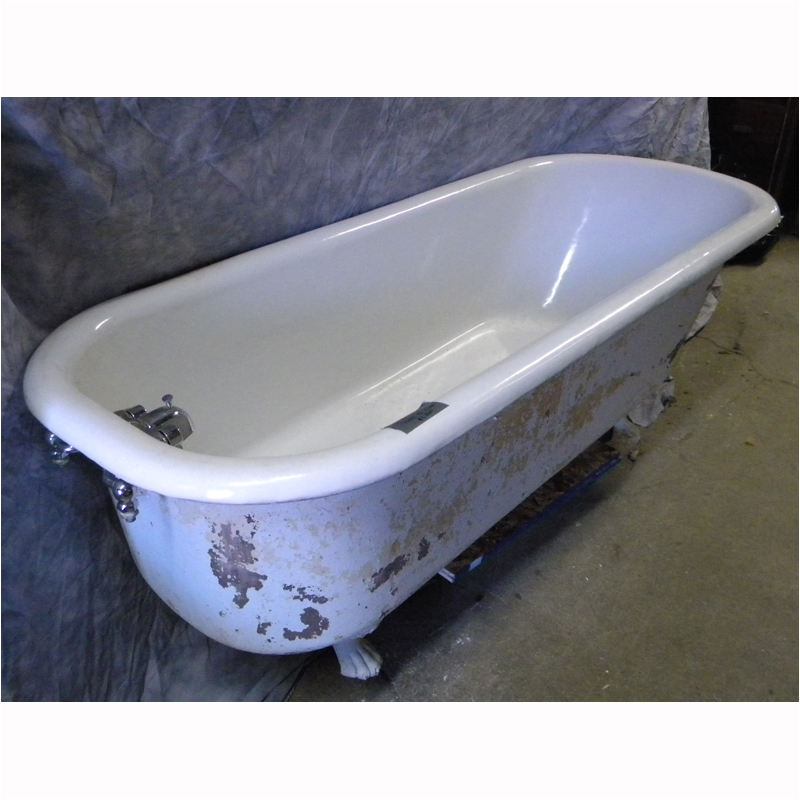 Antique Claw Foot Bathtub Antique Clawfoot Tub 74"