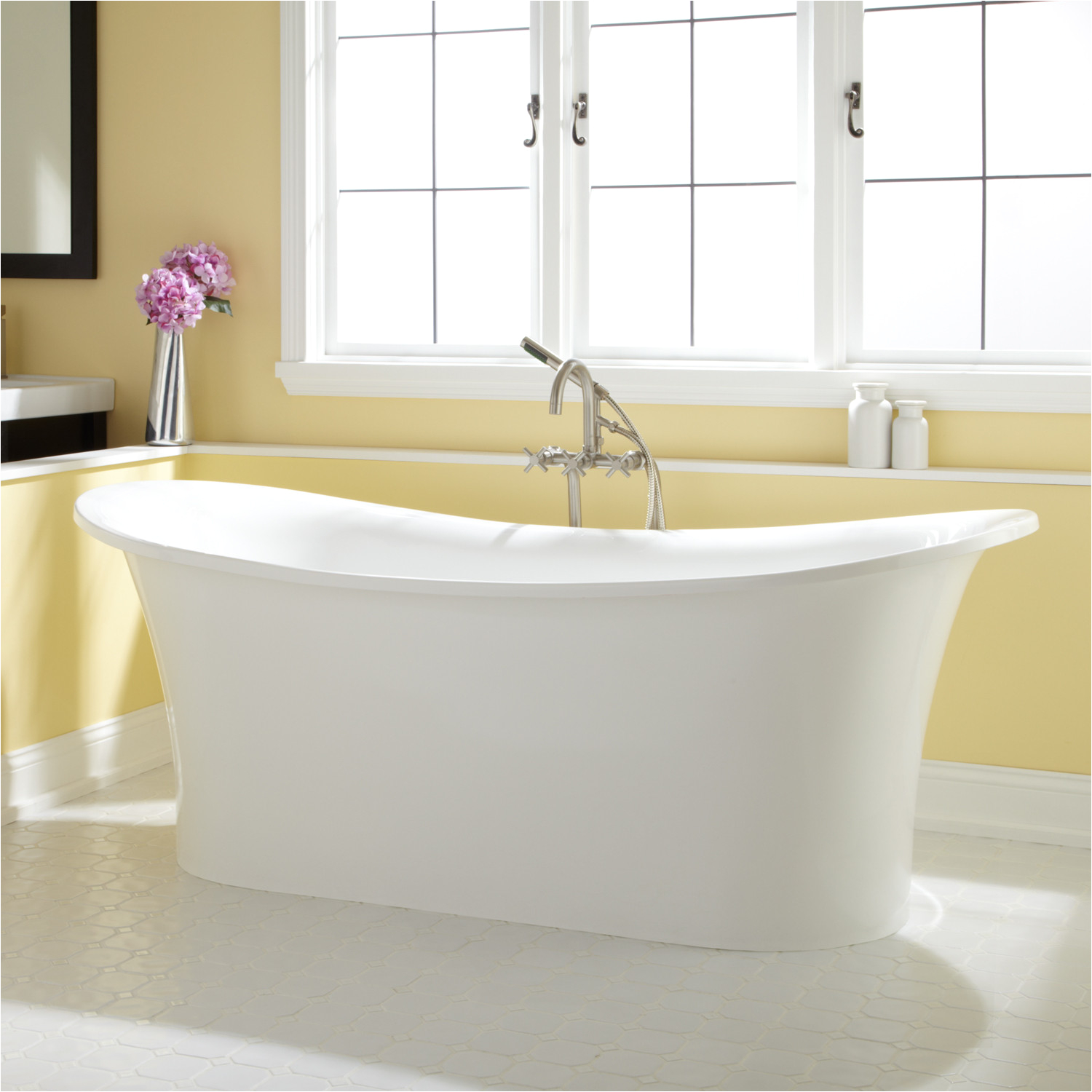 Are Bathtubs Acrylic 72" Shai Bateau Acrylic Freestanding Tub Bathtubs Bathroom