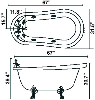 ssi ariel bt 062 bathtub