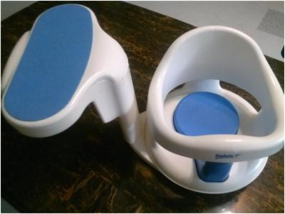Baby Bath Ring Seat for Tub Safety 1st Tubside Infant Baby Bath Tub Side Seat Ring